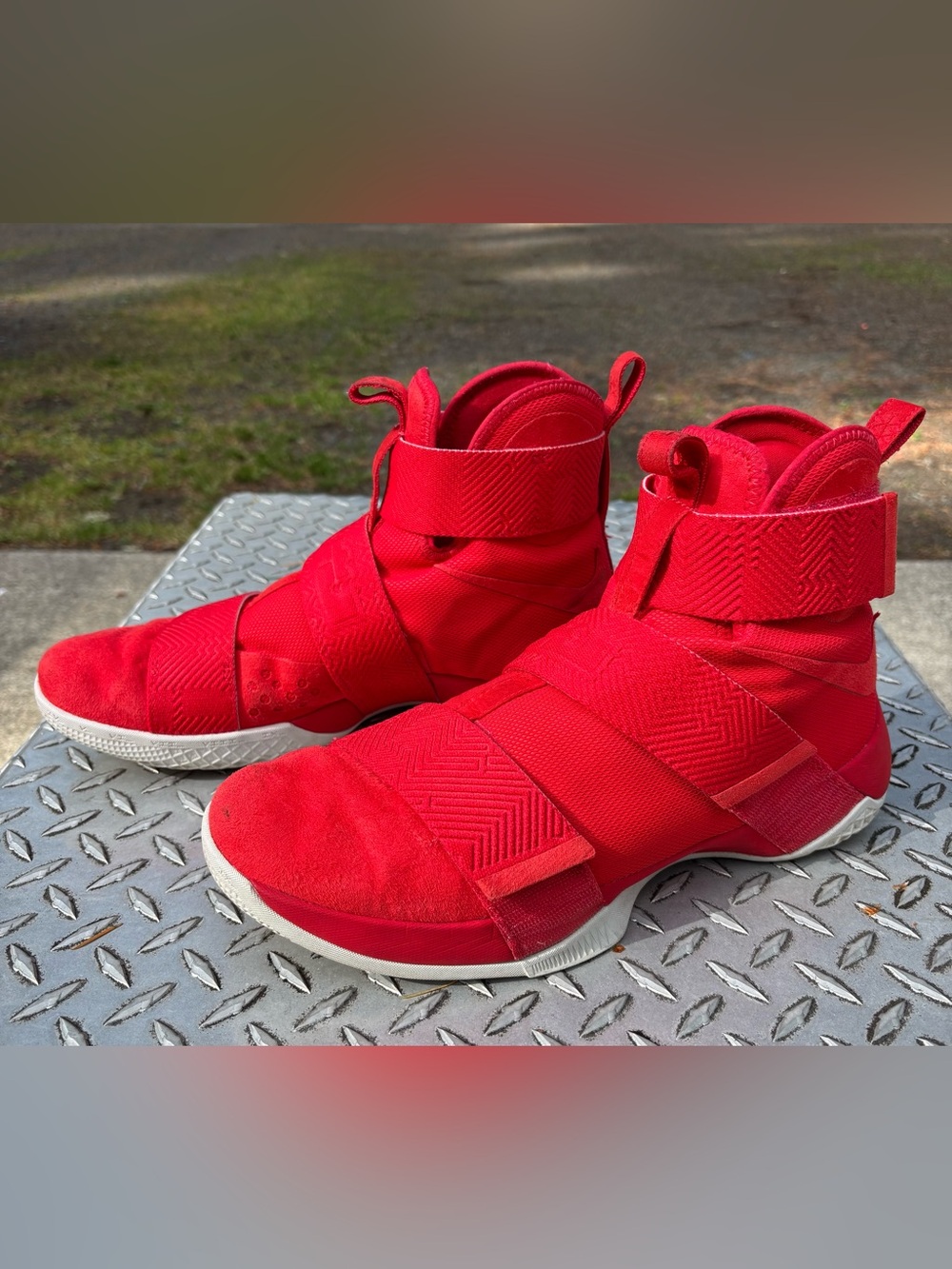 Nike LeBron Soldier 10 SFG Lux “University Red” 911306-600 Men’s Size 11 Rare